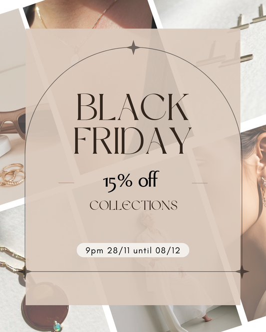 Black Friday Sale for fine, handmade minimal jewellery