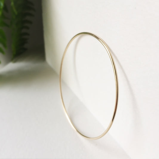 Solid 9ct Stacking Bangle