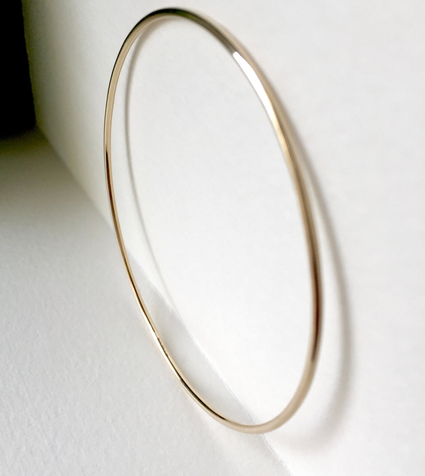 Solid 9ct Stacking Bangle