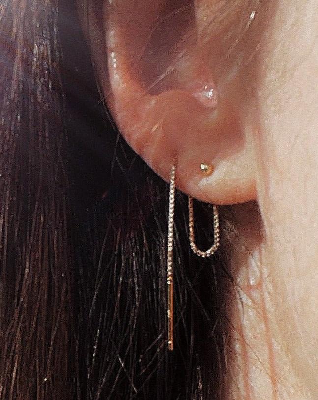 Chain Thread Earring