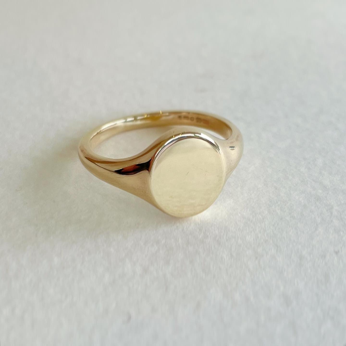 Initial Signet Ring