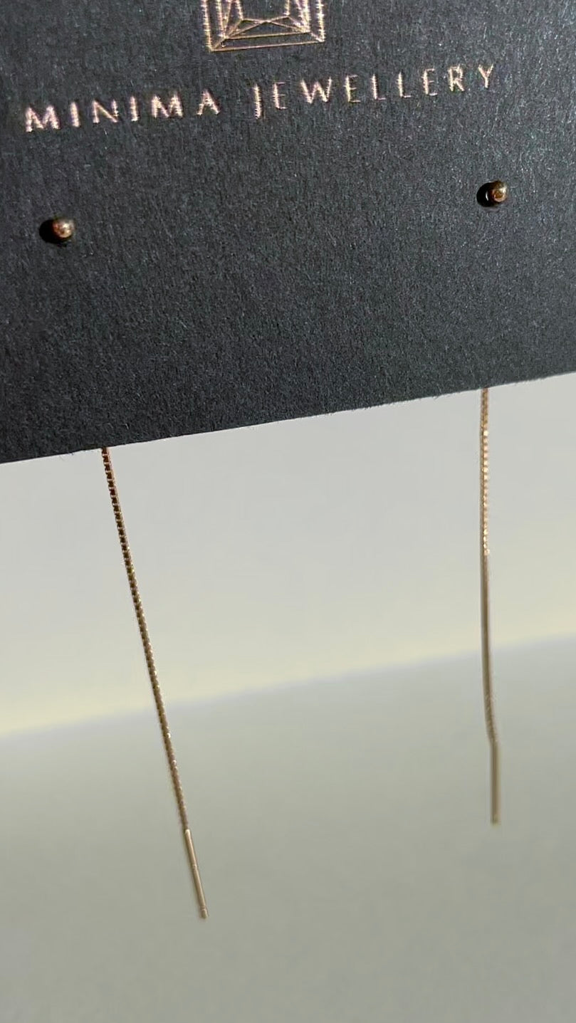 Chain Thread Earring
