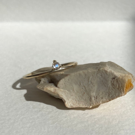 Moonstone Stacking Ring