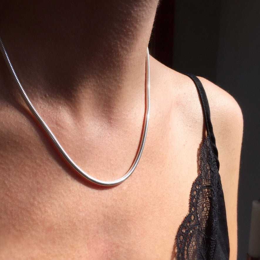 Sterling Silver Snake Chain