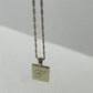 Initial Tag Necklace