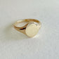 Initial Signet Ring