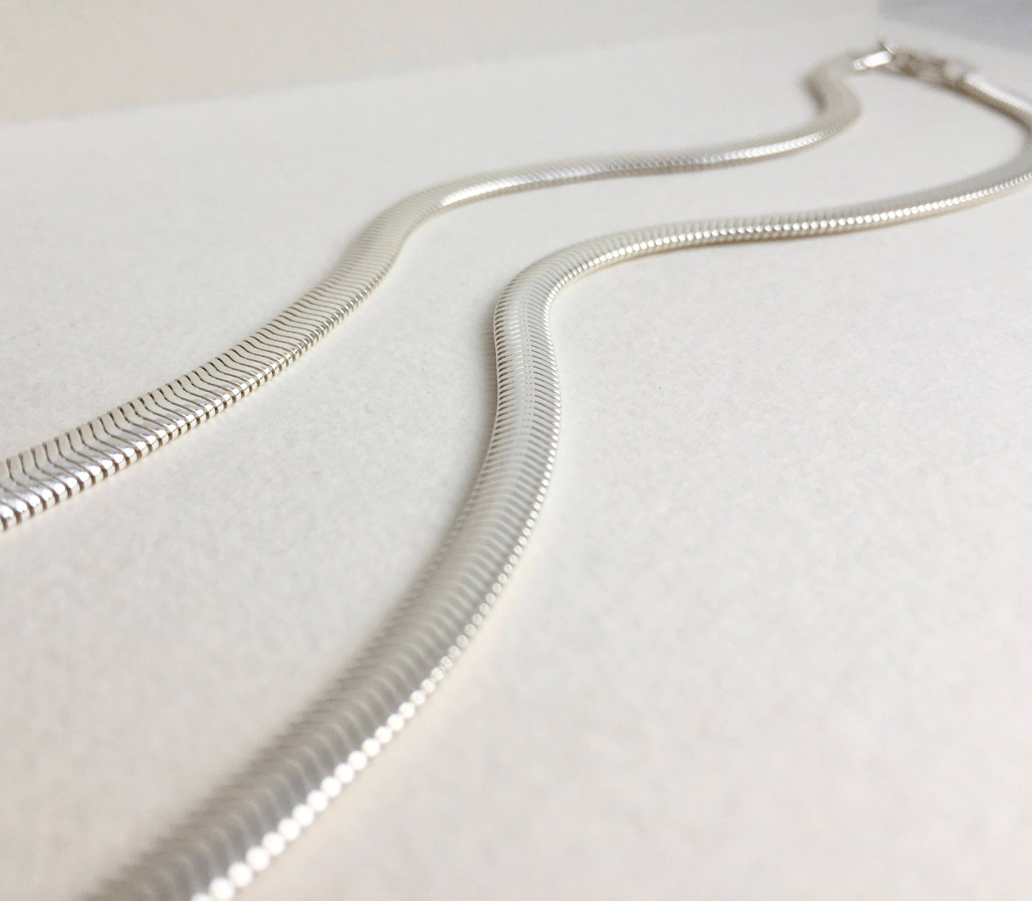 Sterling Silver Herringbone Chain