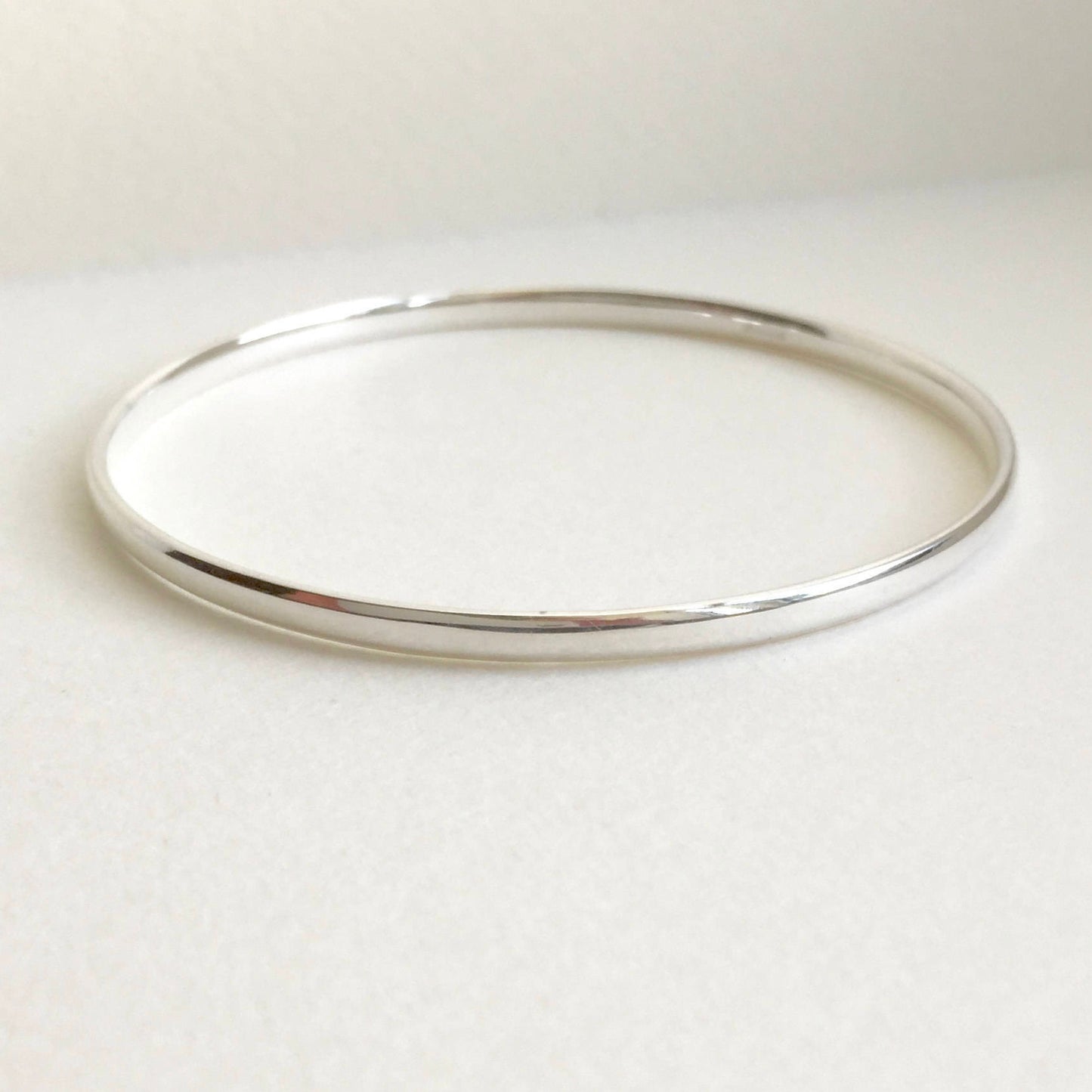 Sterling Silver Bangle/3.5mm Bangle/Minimalist/MINIMA Jewellery