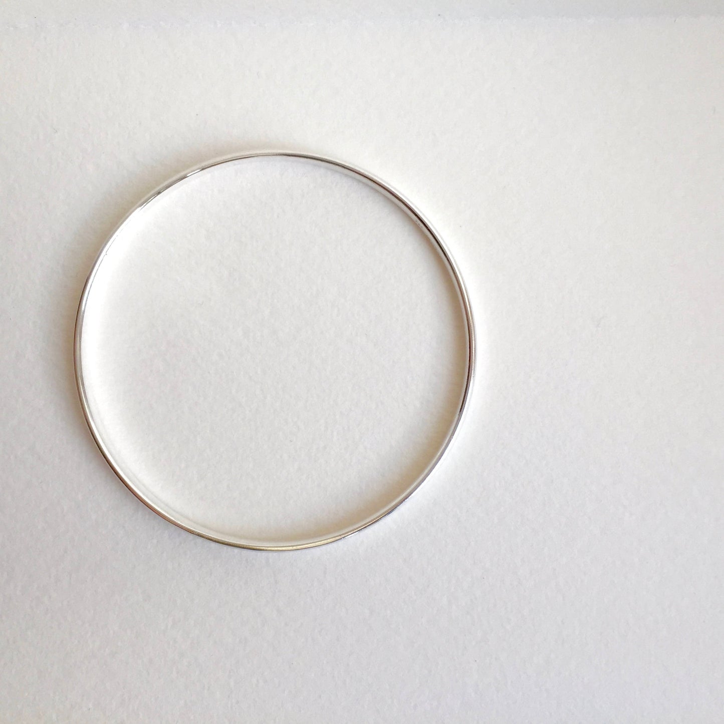 Sterling Silver Bangle/3.5mm Bangle/Minimalist/MINIMA Jewellery