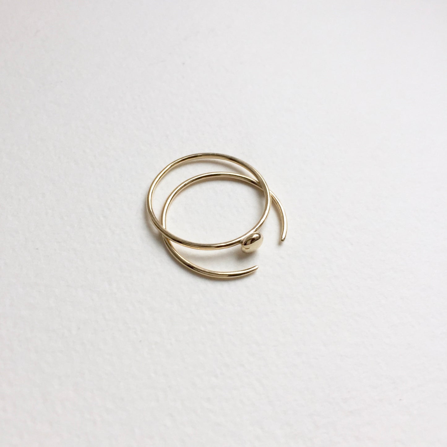 Pointed Open Ring